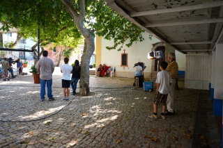 Actors on the bench