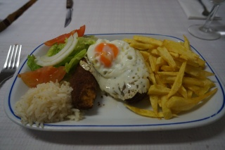 Theresa. Portugese sausage. Turns out an ovo is an egg