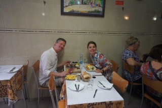 Where we happened into a pretty amazing little dinner