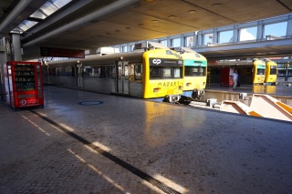 The Casa Do Sodre train station, first stop on the way to Belem