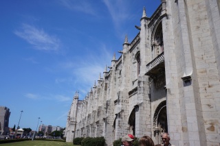 The Jeronimo's Monastery is huge