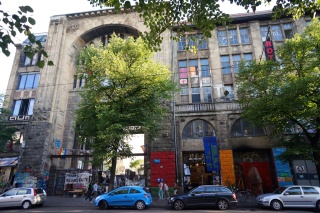 Tacheles, squatters doing art. Again, worth wikipedia-ing