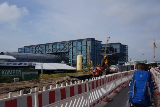 The colossal Hauptbahnhof, our exit