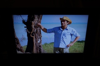 Survivor in Czech, we watched a little for the pure humor factor