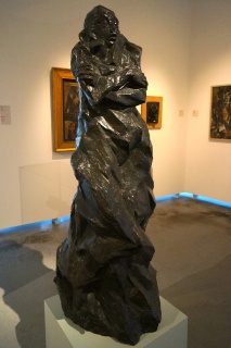 The museum had some great 3D pieces. Anxiety by Otto Gutfreund