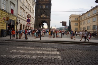 All that is left is to fight our way over Charles Bridge