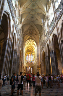 A view of the nave with the apse at the end