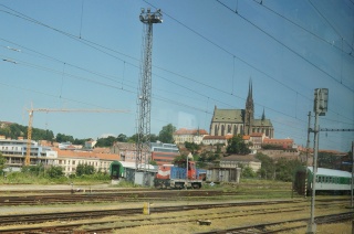 Random cathedral in the Czech countryside
