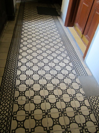 A tile shot, presumably for back home decoration