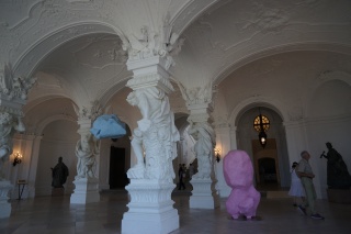The entrance. No cameras allowed
