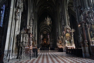 A quick peak in the Cathedral. We'll be back tomorrow