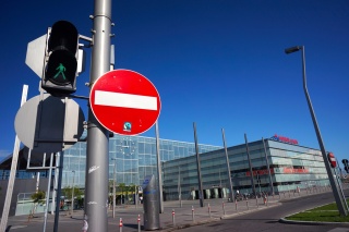 Not Amplemann, in front of Praterstern Station