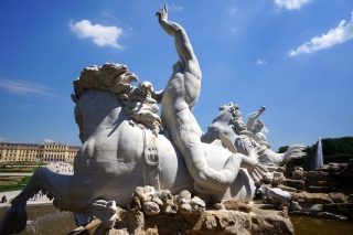 Some kind of merman merhorse race. We are sure these were commonplace