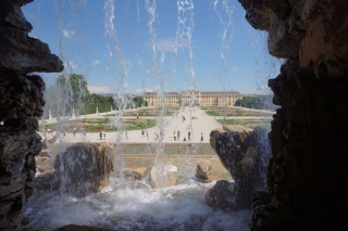 With water