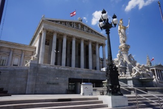 The Austrian Parliament building
