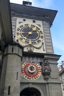The Zytglogge in action. Not as much action as the one in Munich, but cute