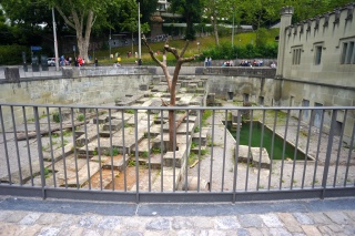 The old Bear Pit. There's been one in Bern since the 1440s