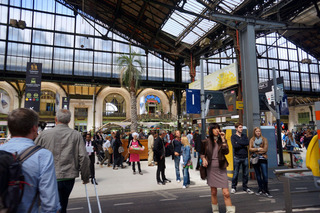 The Paris Gare de Lyon train station. Very cool