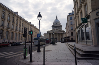 Out our front door as we go, the Pantheon