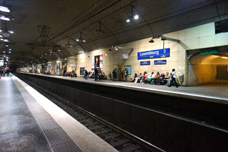 A short metro ride back, we're exhausted