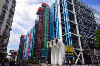 The Centre Pompidou, for the National Museum of Modern Art