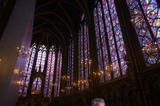 In the chapel, second floor. Left side under renovation