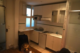 The kitchen, and the shower again