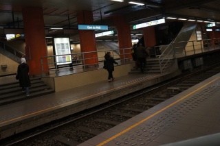 An hour an half later, Gare Du Midi