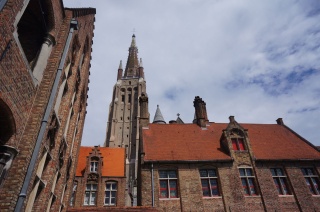 Church of Our Lady on the skyline