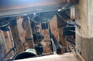 The belfry bells. 47 bells. Its complicated