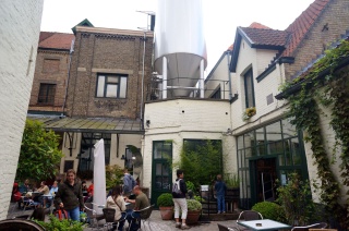 Brugse Zot Brewery. It was excellent