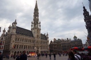 Back through the crazy Grand Place on the way home