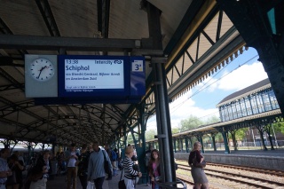 The first of three changes for four trains