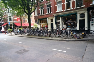 There are also a lot of bikes. dodging them is a little bit of an art. When they are moving