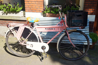 The milk crate mounts are very clever and on about 1/3 of the bikes