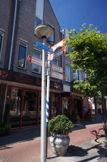 At the point we're a little lost, but we think we are in old town Amstelveen