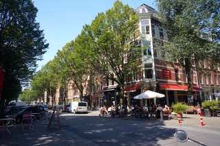 From our cafe across the street