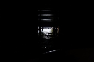 The wrong choice of holes in a bridge. We made it