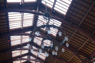 ...with chandeliers. We've got to get a chandelier