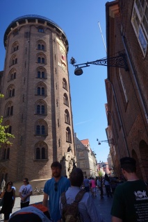 The "Round Tower", built by King Christian the 4th as an astronomical observatory