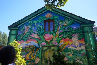 On the way into Freetown Christiania. Captures the idea fairly well