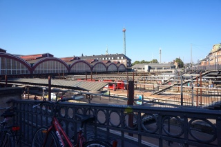 Copenhagen Central at the end of a wildly successful day of Copenhagen