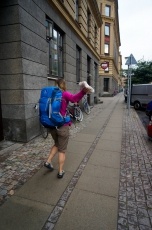 Trying to get Brian to tag along