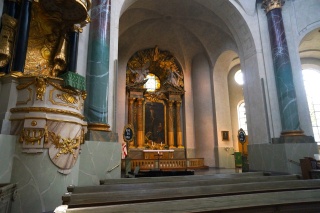 ...a really nicely understated 1500's church...