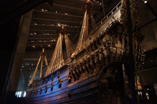 Crazy, they have an enormous ship in here!