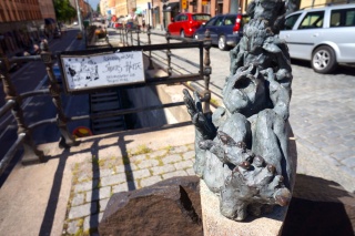 Fun public art in Sodermalm