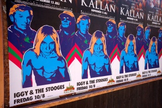 Really Iggy's been following us through Europe. His best poster so far