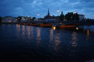 Stockholm after dark, Brian and Theresa style