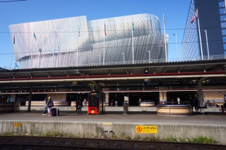 We'd been staring at this building for a few days, wondering how to get to it
