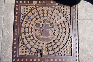 When utility covers are art